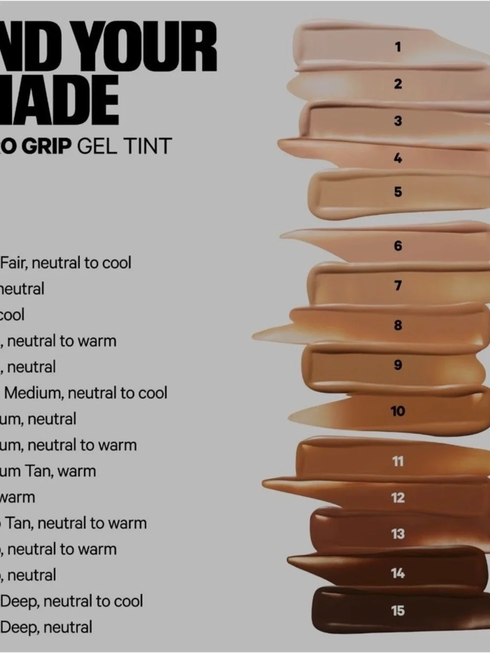 Milk Makeup Hydro Grip 12-Hour Hydrating Gel Skin Tint